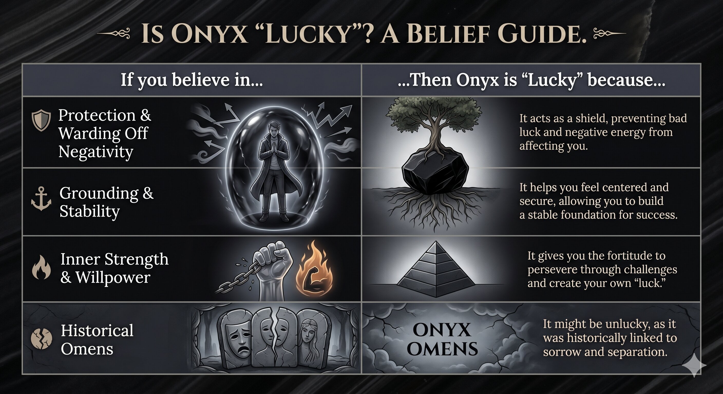 Is Onyx Lucky For You